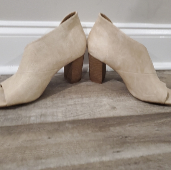 Catherine Malandrino Sand Vegan Alice D' Orsay Open Toe Sandal Women's SZ 10 - Picture 7 of 8